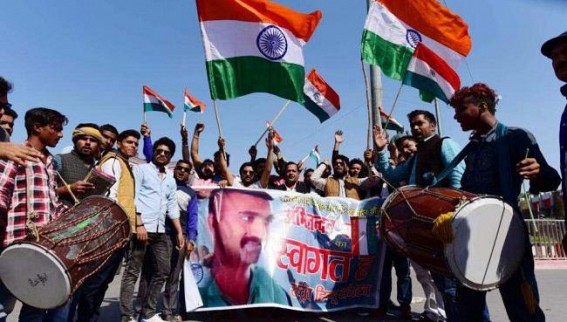 IAF pilot handed over to India at Wagah