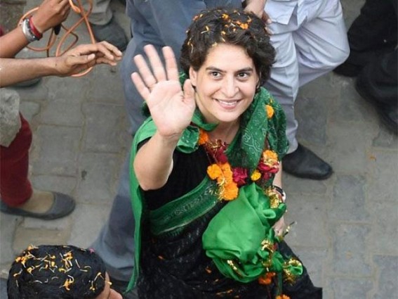 Priyanka makes first tweets, recalls words of Gandhi