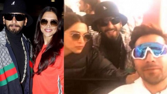 Varun 'adopts' Deepika, Ranveer as parents