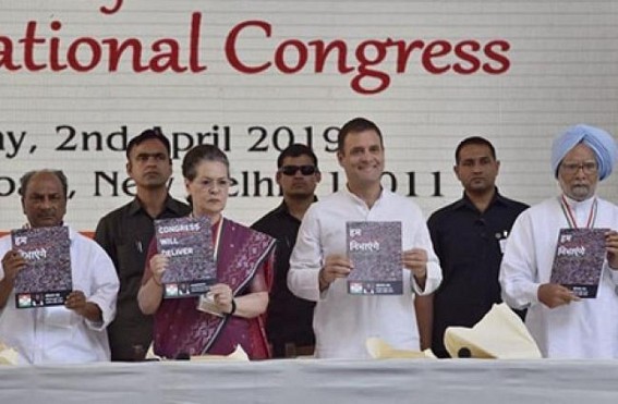 Congress unveils manifesto, focuses on war on poverty