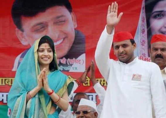 Dimple files papers for Kannauj LS seat