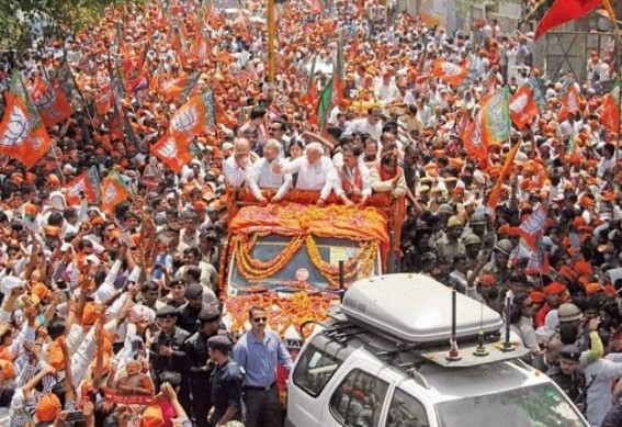 95% Election fund in 2019-Election was shared by BJP BJP according to Election Commissionâ€™s report