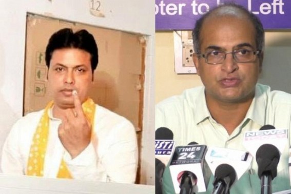 Horror of Biplab Deb Govt : Open rigging inside Tripura Booths !!!! SHAME on Election Commission !