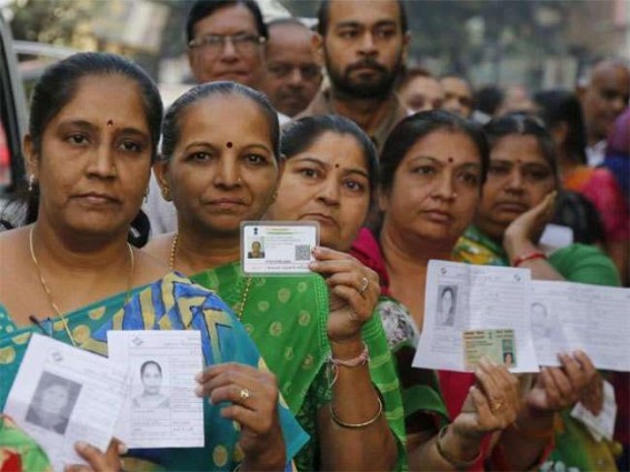 60% polling in Karnataka till 5 p.m