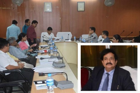 BJPâ€™s West Tripura Poll rigging : ECI Special Observer Vinod Zutshi held crucial meeting at DM office, checking all footage of election rigging