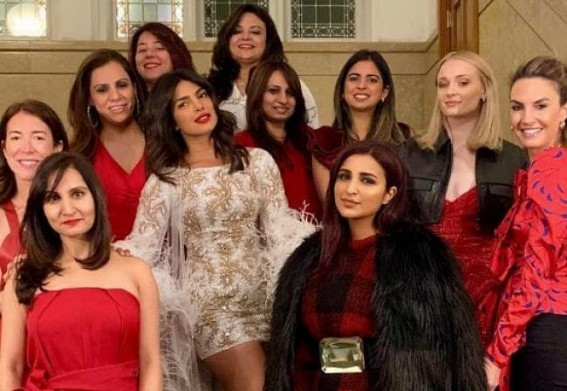 Priyanka, Parineeti's party at Isha Ambani's home