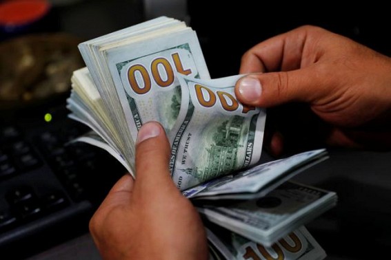 US dollar falls amid weaker manufacturing data