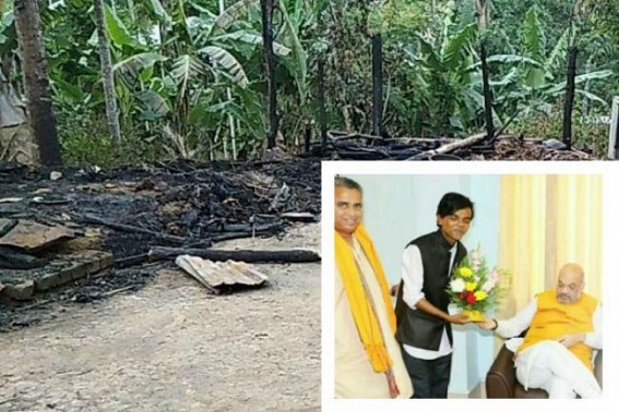 â€˜Cholo Paltaiâ€™ revolutionist Anupam Paulâ€™s house burnt into ashes by miscreants : Anupam in hide as police filed â€˜Fabricated Casesâ€™ against him