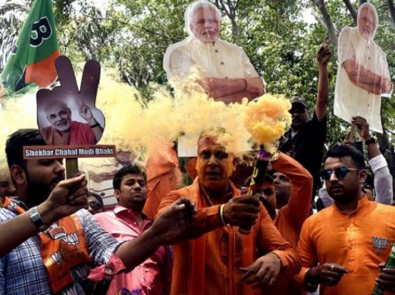 Opposition Parties facing shocking-drop in Lok Sabha Election 2019 amid distress Economy under Modi-era : Modi all set to chair as PM for next 5 years