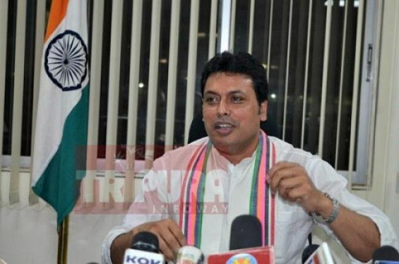 Biplab Deb congratulates Modi, Amit Shah for LS Election victory
