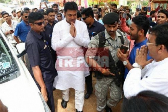 Biplab Deb may seek permission from centre for Tripura cabinet reshuffle