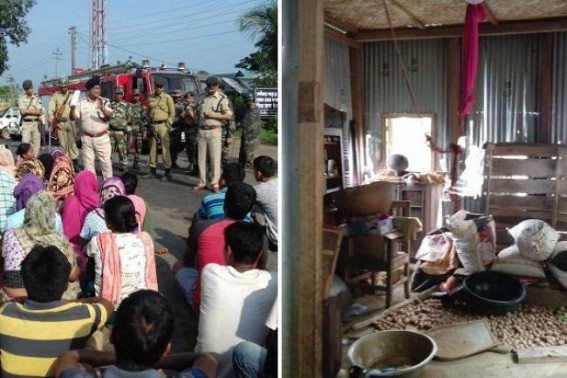 Section 144 at Mungiakami extended, tension continues : BJP-IPFT clash disrupts law and order