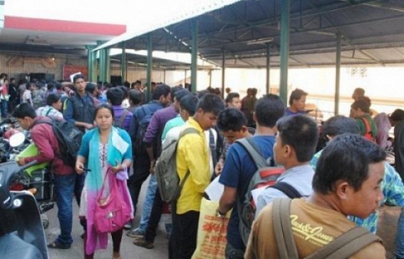 Tripura youths are not concerned about Hindi imposition as all are affected by Massive Unemployment problems