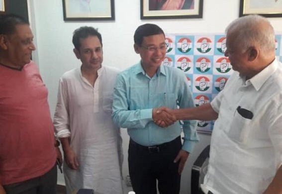 Rajeswar Debbarma joins Congress