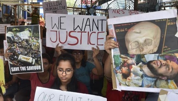 Doctors across India on day-long strike in solidarity with Kolkata medicos