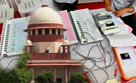 SC dismisses urgent plea for re-conduct Lok Sabha Poll using ballot papers SC dismisses urgent plea for re-conduct Lok Sabha Poll using ballot papers