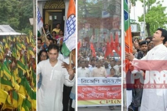 12 lakhs 3 thousand 70 votersâ€™ names enrolled in voter-lists for upcoming Panchayat Election : Tripura Parties all set to battle for 6,646 Panchayat seats
