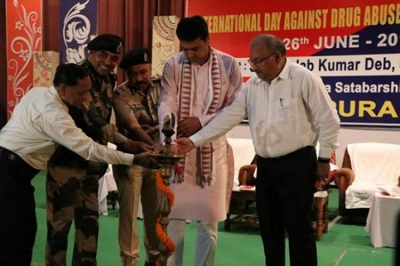 â€˜Unlicensed drug-dealings are more dangerous than Insurgency problemsâ€™, says Tripura CM