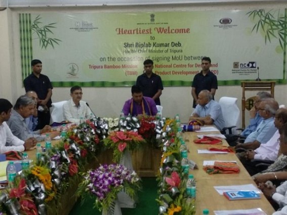 Tripura Bamboo Mission expansion may return Tripuraâ€™s glory of Bamboo-Industry