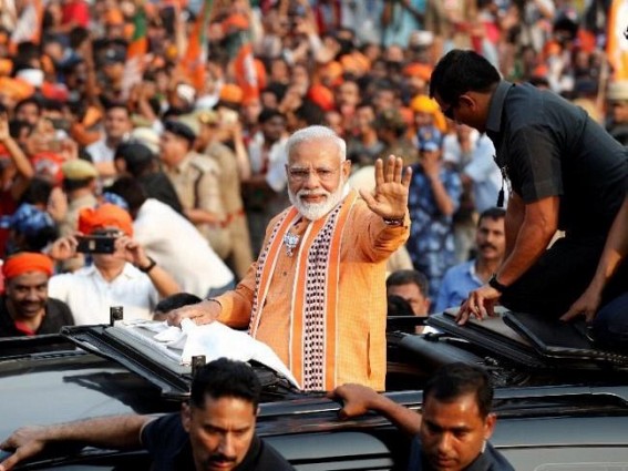 Modi launches plantation drive, unveils Shastri bust in Varanasi