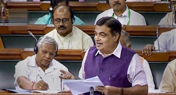 Toll system to continue, says Gadkari in Lok Sabha