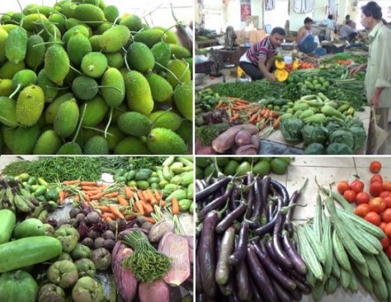 Flood caused massive crop damages in Tripura, distress for farmers : Vegetable prices go more than double in local markets 