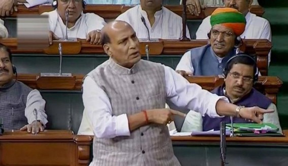 No question of accepting mediation on Kashmir: Rajnath