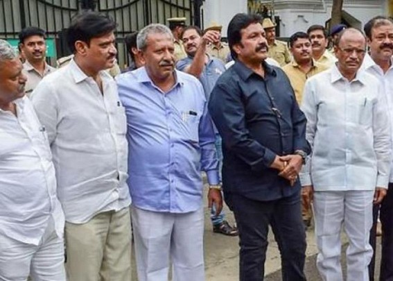 Congress expels 14 Karnataka rebel legislators Congress expels 14 Karnataka rebel legislators