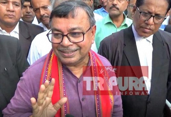 10323 teachers case : â€˜Supreme Court expressed satisfaction about Tripura Govtâ€™s attempts to end teachers crisisâ€™, says Ratanlal Nath after SCâ€™s hearing