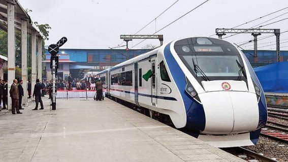 Air hostesses to give flight-like service on board Vande Bharat Exp