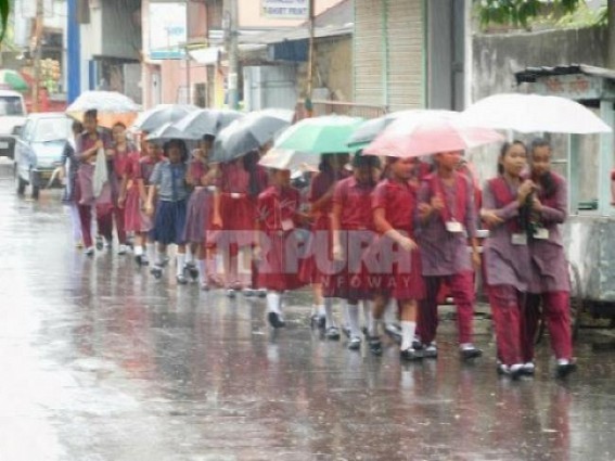 Rainy weather predicted next 24 hrs in Northeast