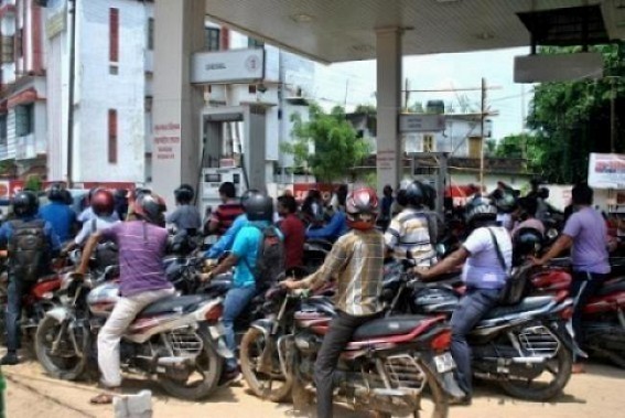 Petrol price remained unchanged for 3rd consecutive day