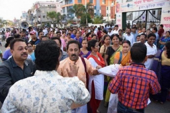 10323 teachers issue turns sensitive in Tripura, tension hits Teachers with uncertain futures