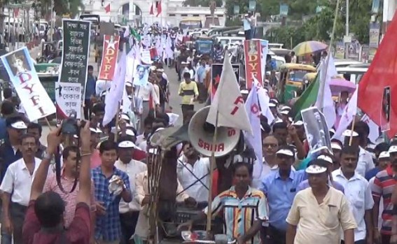 DYF, TYFâ€™s massive rally floods Agartala 