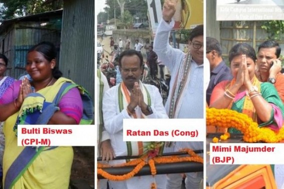 Tripura By-Election campaigning ends, BJP challenged â€˜Zamanat Jabdâ€™ of Opposition : CPI-M, Congress challenged BJPâ€™s rigging-plan