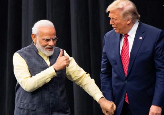 On way to 'Howdy, Modi!', Trump says: 'Tremendous respect for Modi'