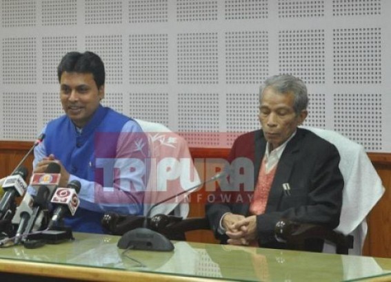 Centre to release special-package for ADC development under BJP-IPFTâ€™s Socio-Economic-Linguistic Development Committee  