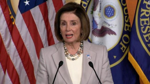 Trump, Pelosi face off in 'meltdown' photo