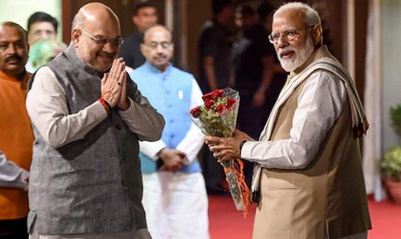 Wishes galore on Amit Shah's birthday, Rahul Gandhi keeps mum