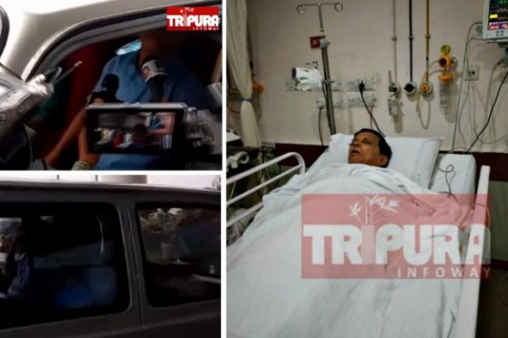 Political revenge game continues against ailing Badal Choudhury, Health Ministry sent Govt Doctors to ILS to force discharge Badal for Police torture, 2 minor strokes confirmed by Doctors