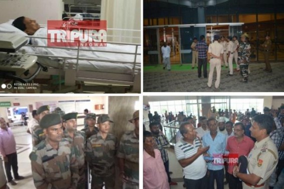 Under Tripura Saddamâ€™s Order, Police illegally sitting all night beside ailing Ex-Minister Badal Choudhuryâ€™s ICU bed, health deteriorated further : Is BJPâ€™s goal is to murder Badal Chowdhury for Political revenge ???