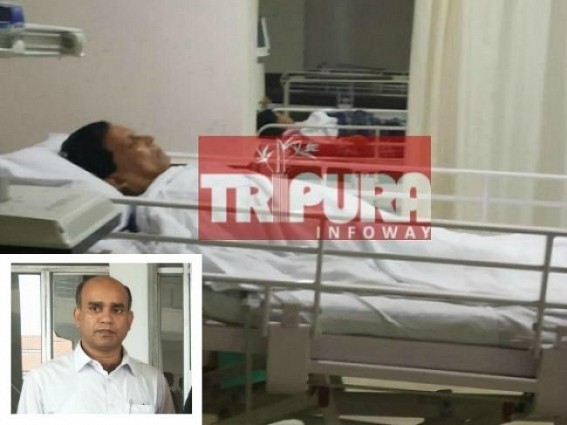 Arrest of Badal Choudhury in unconsciousness is Undemocratic, Inhuman, Contempt of Court : Adv Bhaskar Debbarma