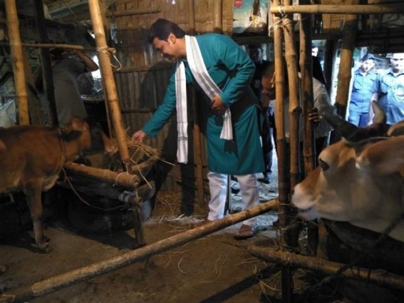 Unemployed youths hit BJP CM on milking business proposal, trolled in social media after announced, â€˜DA of Govt employees only possible after Dairy and other Industries grow in Tripuraâ€™