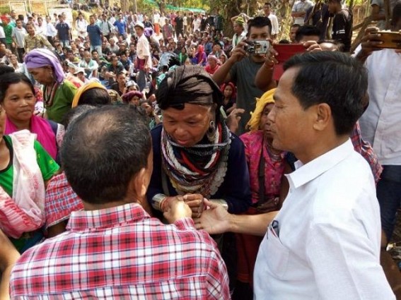 2 starvation deaths at Bru camp after BJP Govt stopped rationing from 1st October : CPI-M leaders visited agitation spot, slammed Govtâ€™s inhumanity