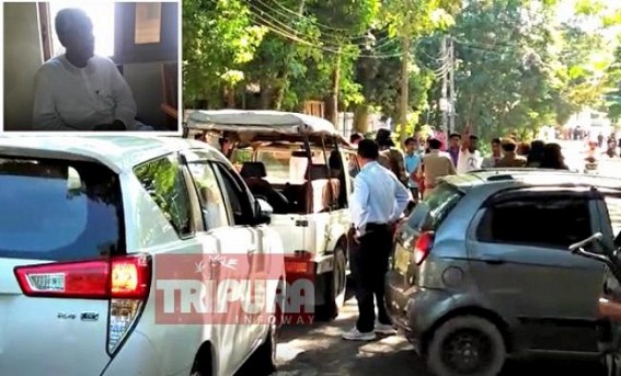 After CPI-Mâ€™s massive rally in Agartala, Pratima Bhowmikâ€™s brother Biswajit Bhowmik led massive attack on Manik Sarkarâ€™s convoy at Sonamura :  Manik Sarkar blames police, says, â€˜Pre-plan attackâ€™