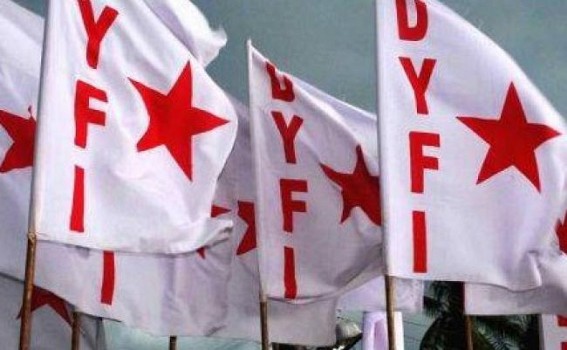 BJP Govt is opening bars by shutting down schools in Tripura : DYFI