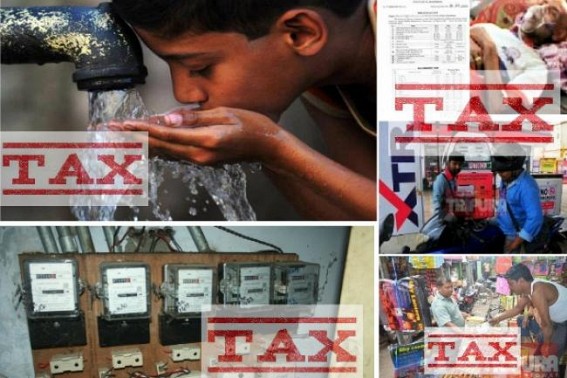 Central funding tradition now slowly replacing by Tax-burdens on Common men in Tripura : Rs. 1000 crores slashed in MGNREGA funding under Modi Govt