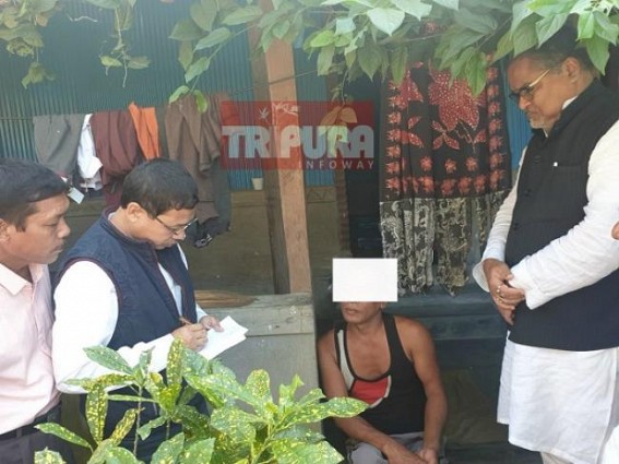 Congress leaders visited Pitra gangrape victimâ€™s home, met family members