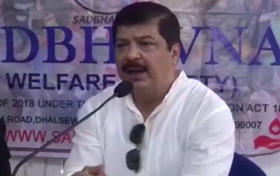Ex-Health Minister Sudip Barman asked Doctors to restart the Calendar-wise blood donation camps to minimize blood crisis