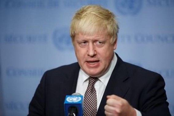 Boris' spoof on 'Love Actually' scene sets Twitter abuzz
